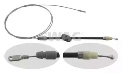 10 92 6729 SWAG Трос, стояночная тормозная система